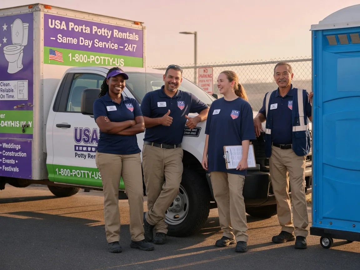 Porta Potty Rental company in Gilbert, AZ